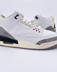 Air Jordan 3 Retro "White Cement Reimagined" 2023 Used Size 9