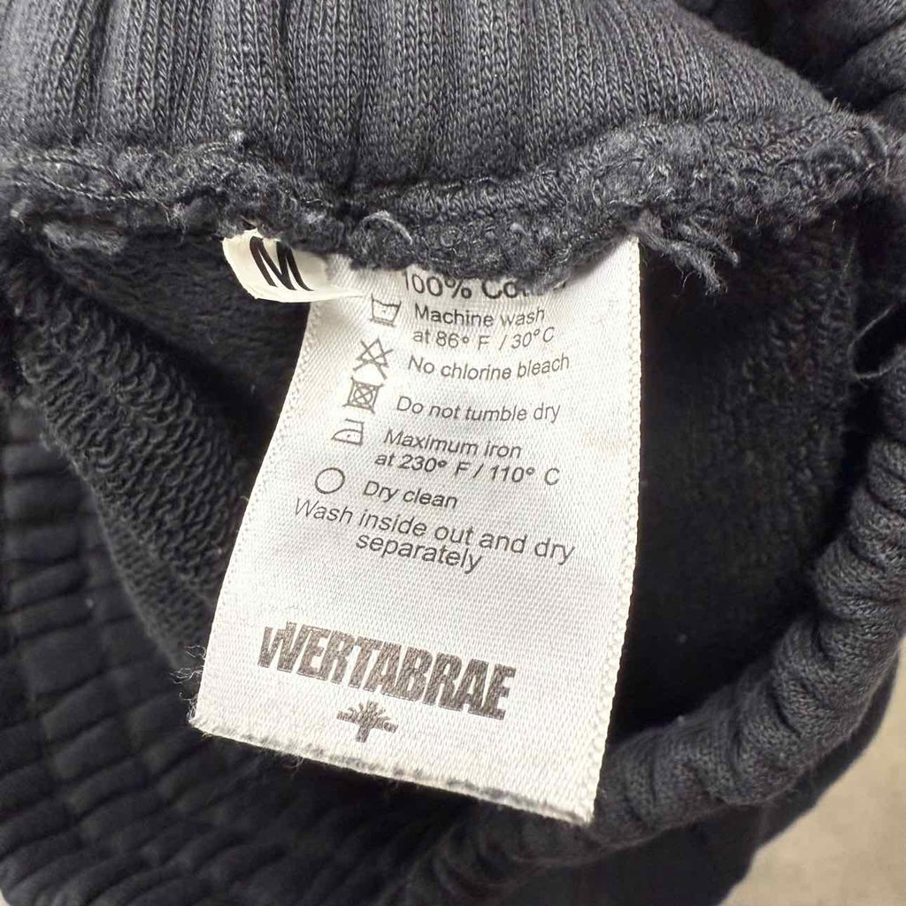 Vertabrae Sweatpants "LOGO BLUE" Black Used Size M