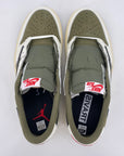 Air Jordan 1 Low OG SP "Travis Scott Medium Olive" 2024 New Size 9.5