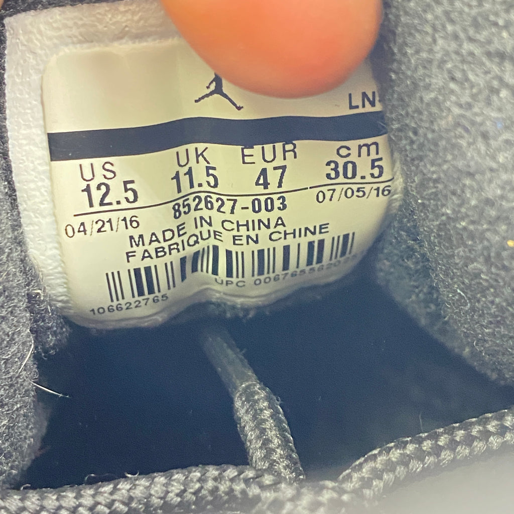 Air Jordan 12 Retro "Wool" 2016 Used Size 12.5
