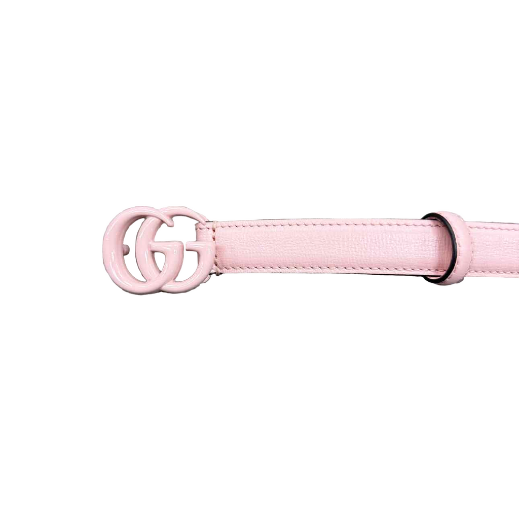Gucci (W) Belt "GG MINI PINK BUCKLE" New Pink Size 42