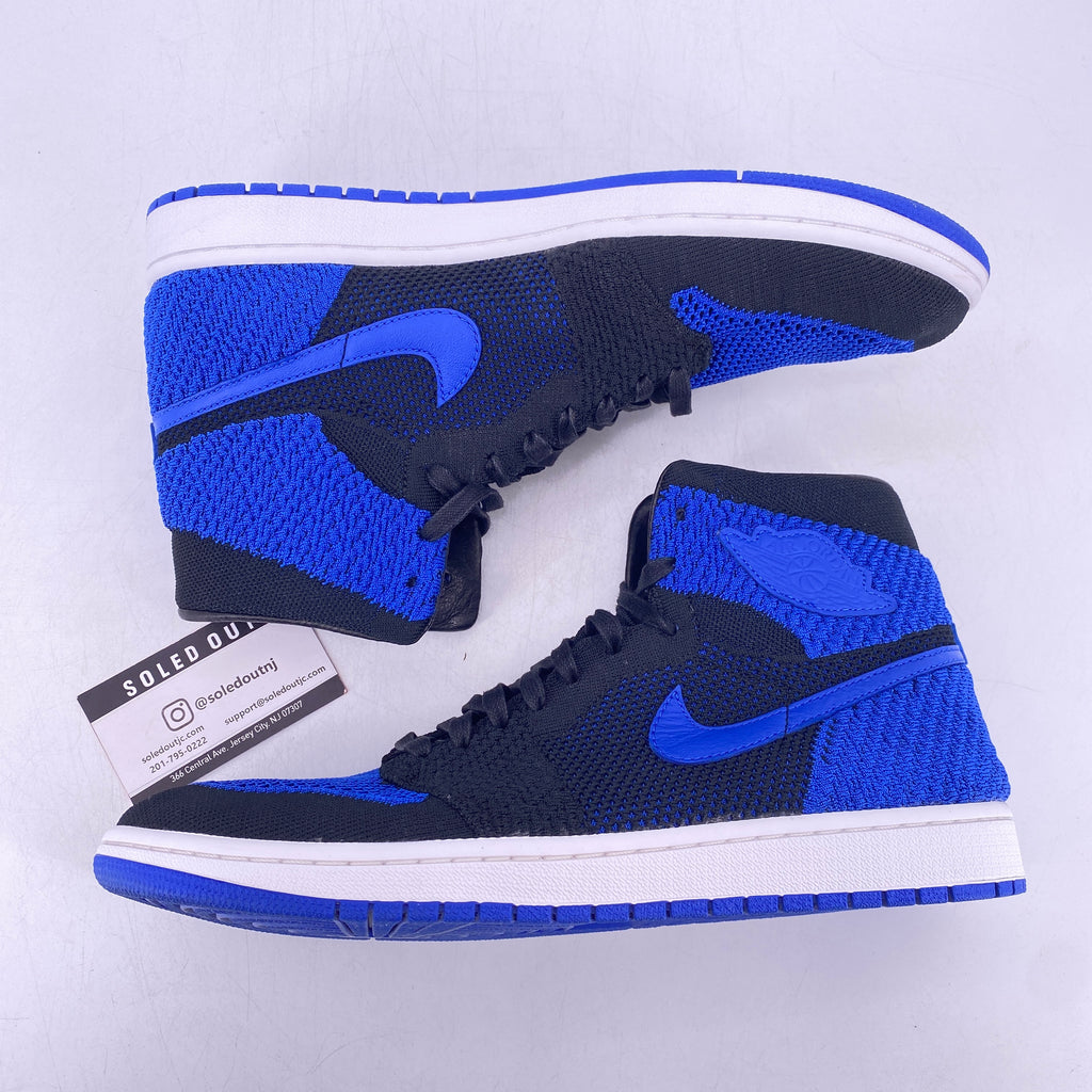 Air Jordan 1 Retro High "Flyknit Royal" 2017 Used Size 11.5