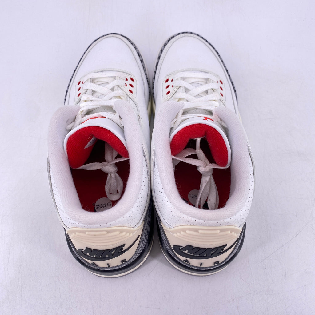 Air Jordan 3 Retro "White Cement Reimagined" 2023 Used Size 10