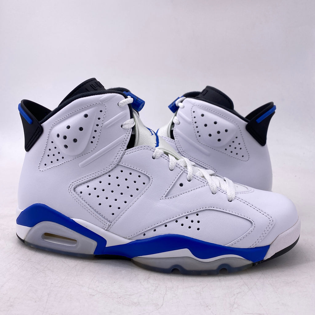 Air Jordan 6 Retro "Sport Blue" 2014 New Size 9.5