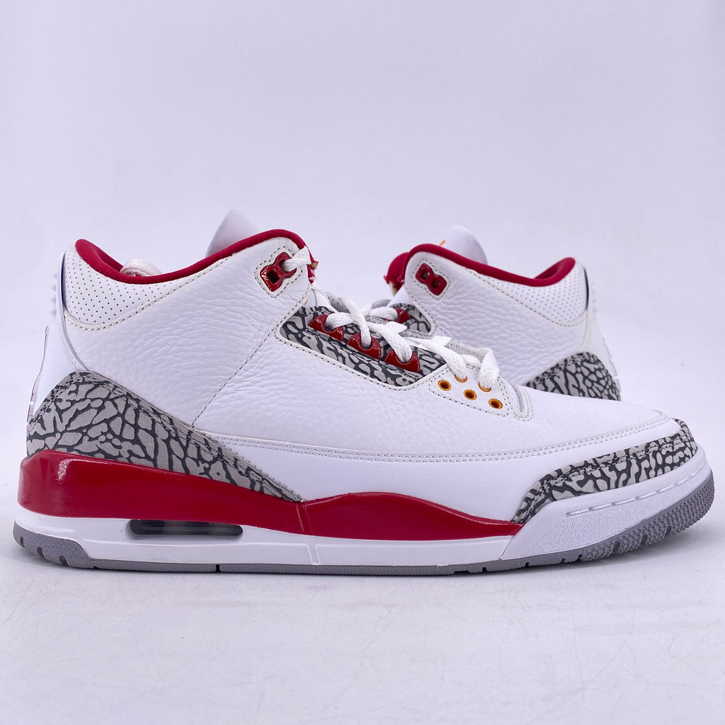 Air Jordan 3 Retro "Cardinal" 2022 Used Size 11