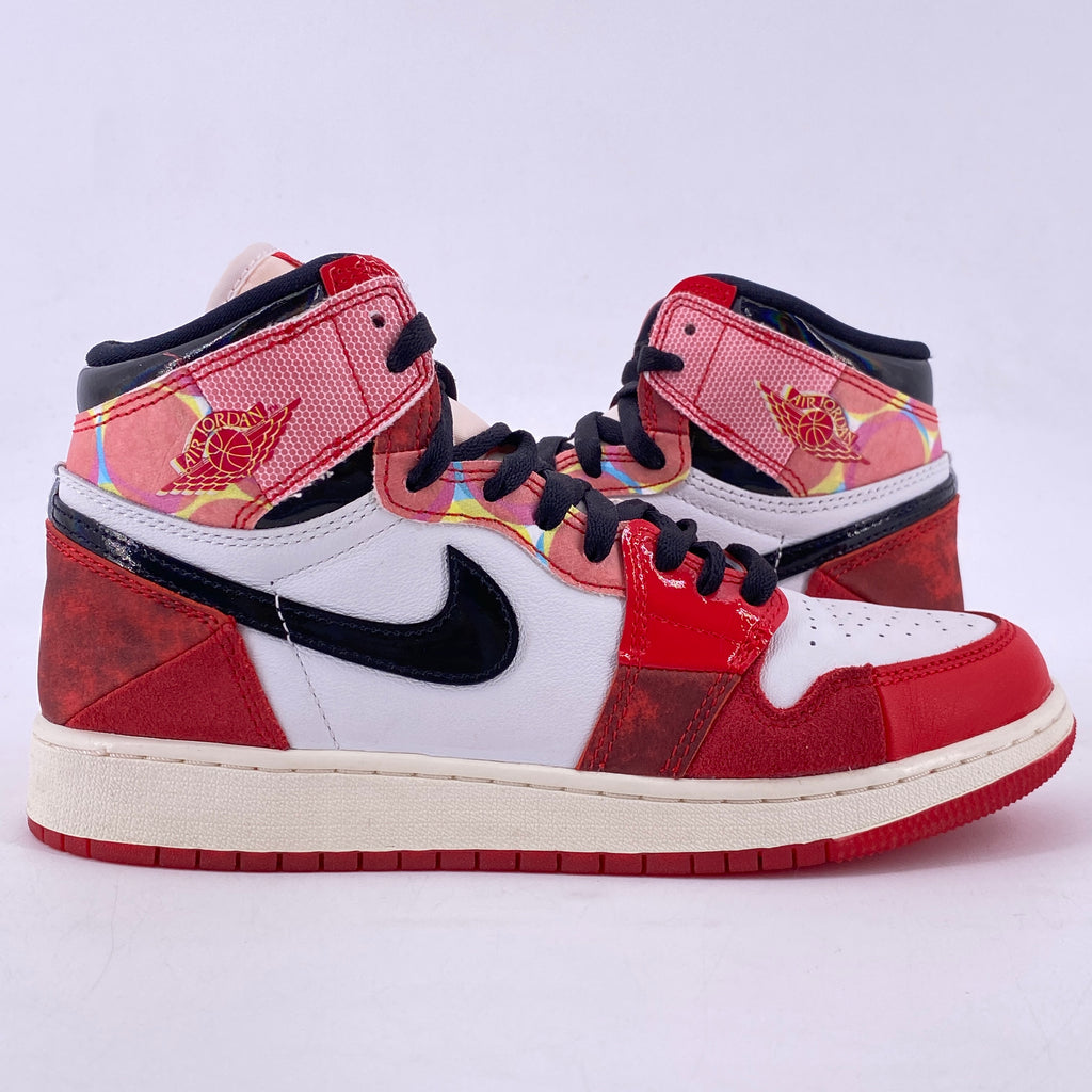 Air Jordan (GS) 1 Retro High "Spider-Verse" 2023 Used Size 7Y