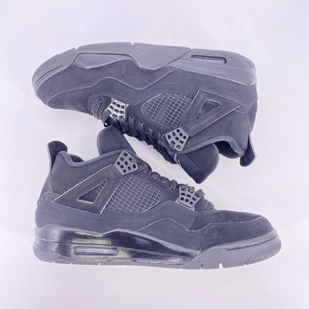 Air Jordan 4 Retro "Black Cat" 2020 Used Size 9.5
