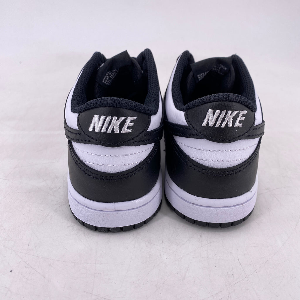 Nike (PS) Dunk Low "Black White" 2021 New Size 12c