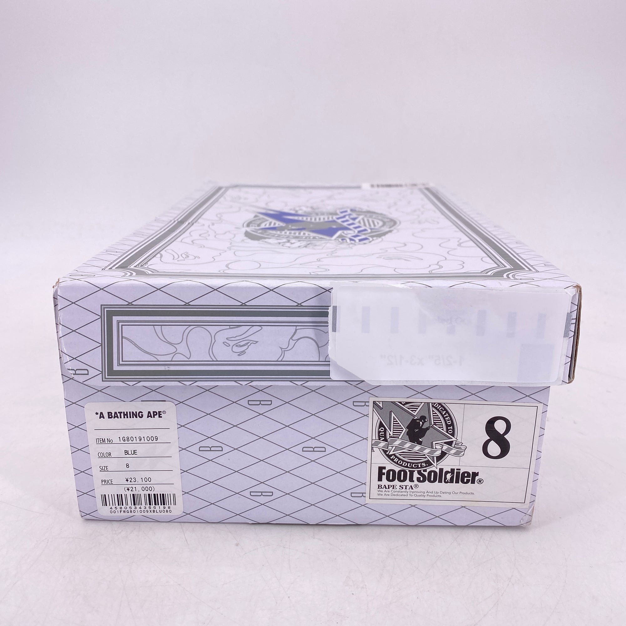 Bape Bapesta &quot;Shark Face&quot; 2020 Used Size 8