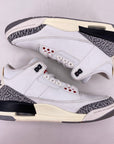Air Jordan 3 Retro "White Cement Reimagined" 2023 Used Size 8