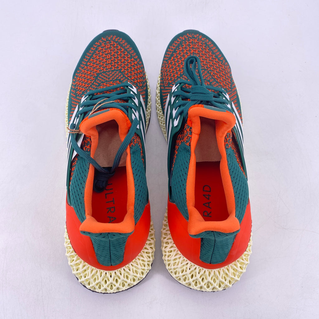 Adidas Ultra 4D "Miami Hurricanes" 2021 New Size 12.5