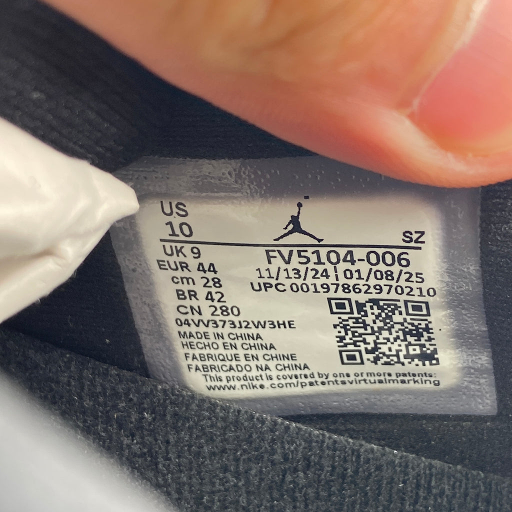 Air Jordan 11 Retro Low "Bred" 2025 New Size 10