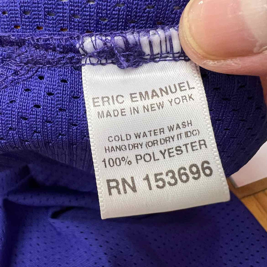 Eric Emanuel Mesh Shorts "PURPLE YELLOW" Purple Used Size L