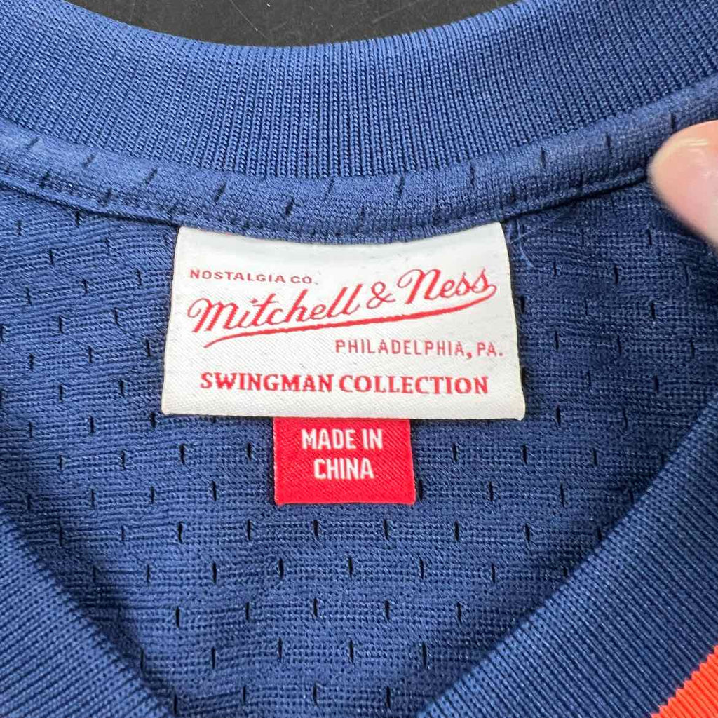 Mitchell & Ness Jersey "CURRY" Blue Used Size L