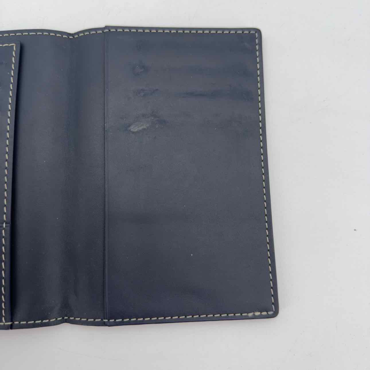 Goyard Passport Cover &quot;GRENELLE&quot; Used Navy Size OS