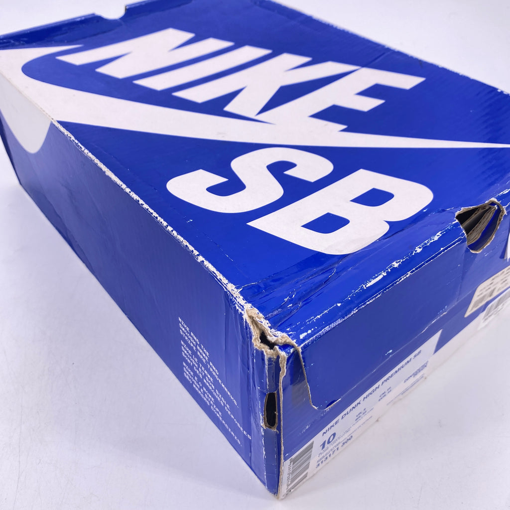 Nike SB Dunk High "Skunk 420" 2010 New Size 10