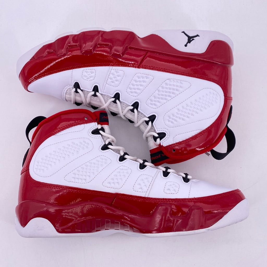 Air Jordan 9 Retro "White Gym Red" 2019 New Size 8.5