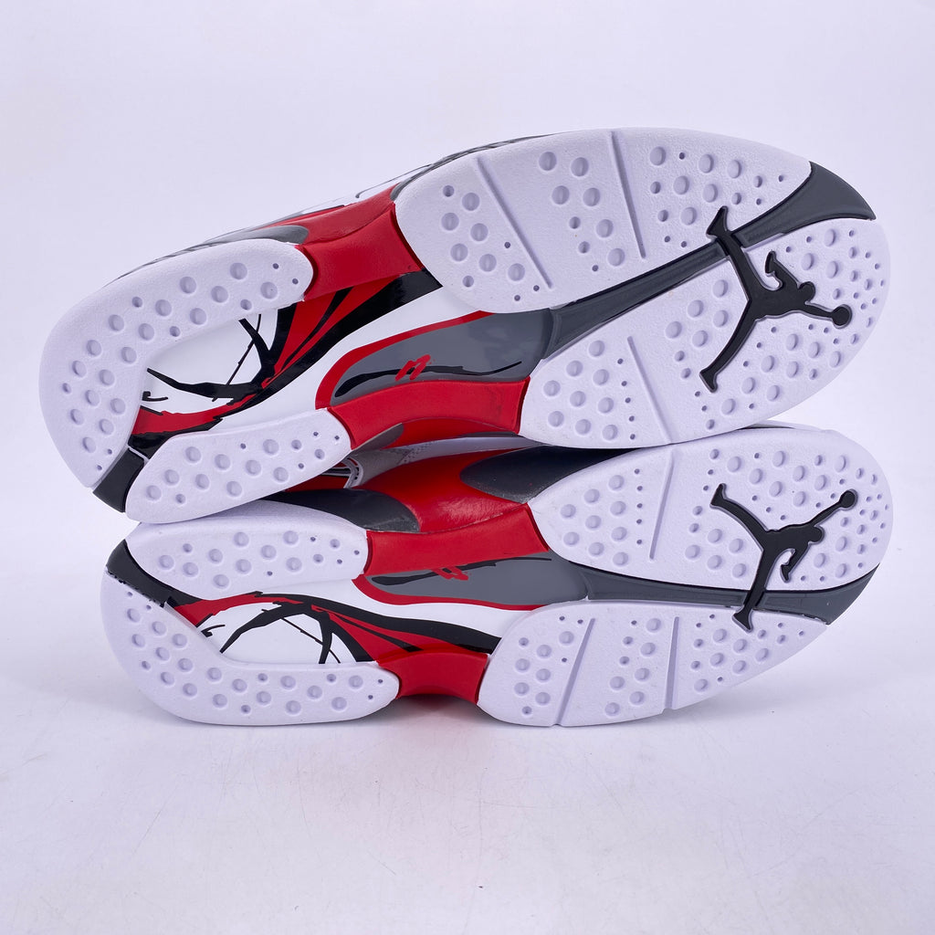 Air Jordan 8 Retro "White True Red" 2025 New Size 10