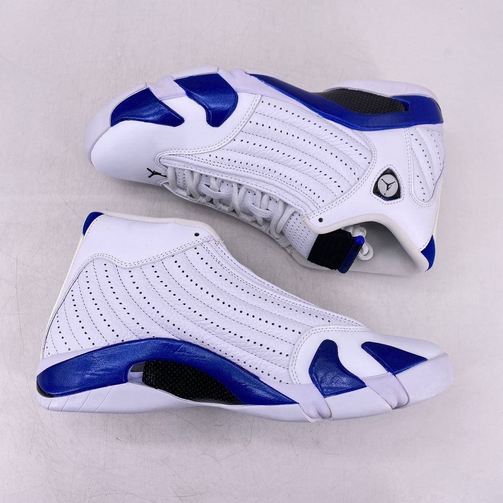 Air Jordan 14 Retro "White Hyper Royal" 2020 New Size 9.5
