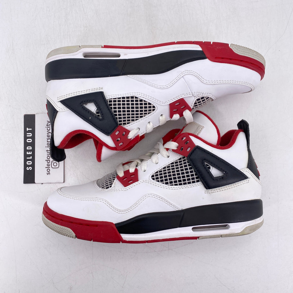 Air Jordan (GS) 4 Retro "Fire Red" 2012 Used Size 4.5Y