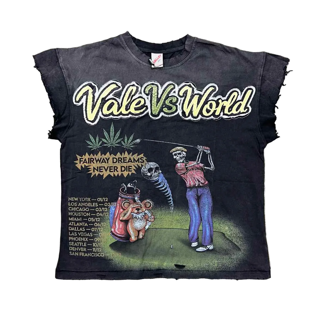 Vale T-Shirt "TIGER HOOD" Black New Size S