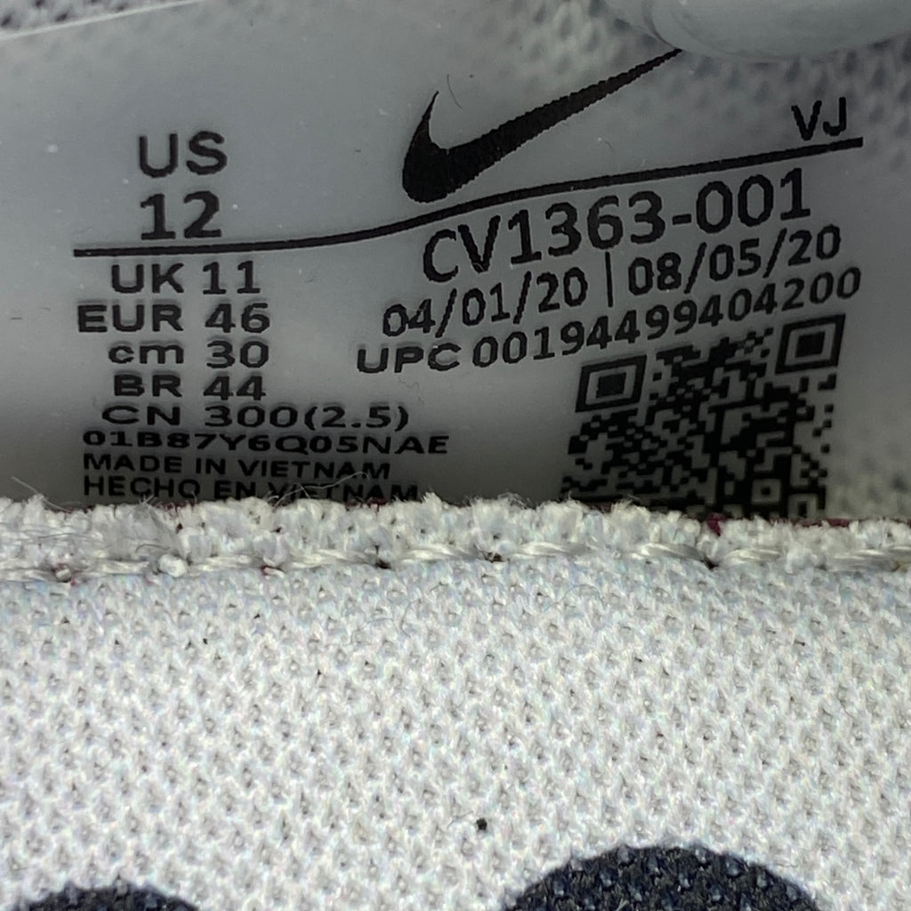 Nike Vaporwaffle / Sacai "Black White" 2020 New Size 12