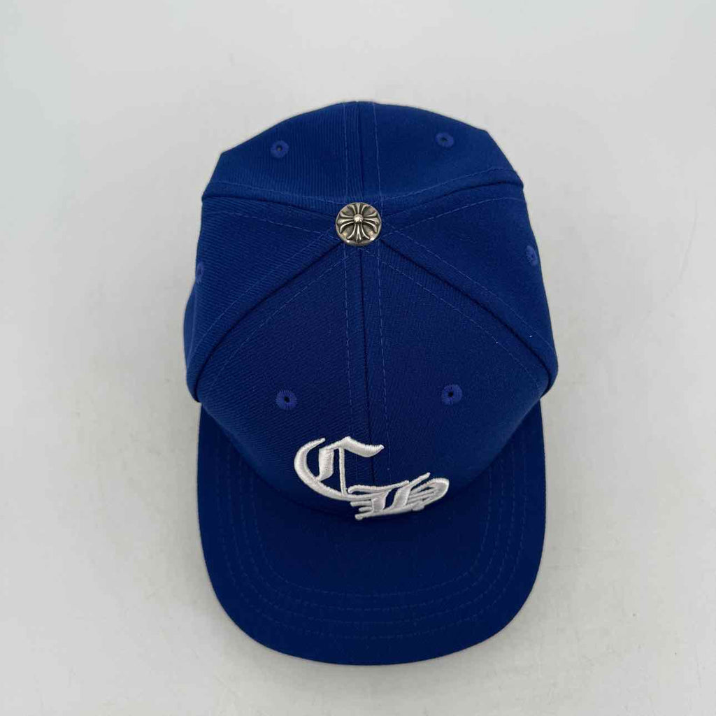 Chrome Hearts Snapback "CH 6 PANEL" New Blue Size OS