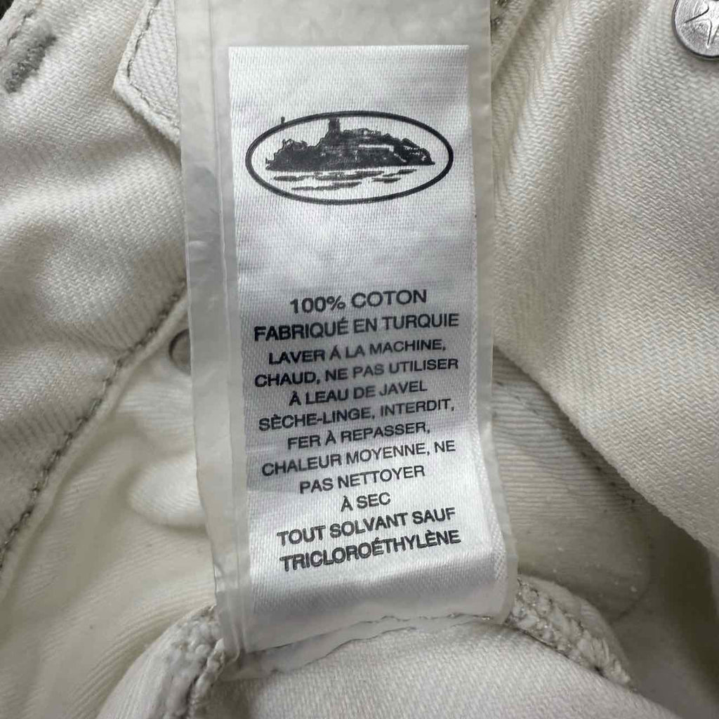 Corteiz Jeans "C-STAR" White Used Size M
