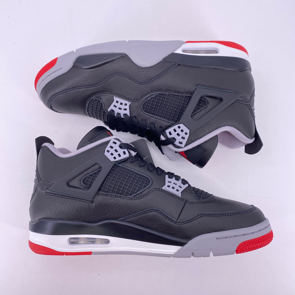 Air Jordan 4 Retro "Bred Reimagined" 2024 New Size 10.5