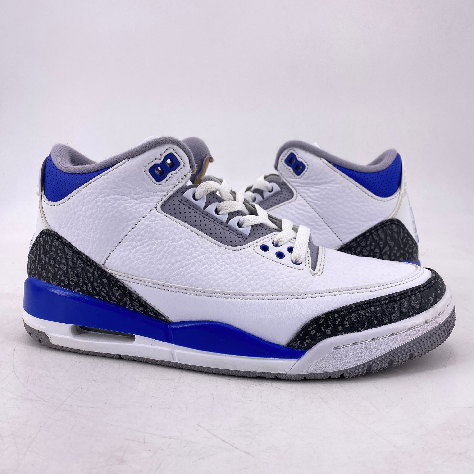 Air Jordan 3 Retro &quot;Racer Blue&quot; 2021 Used Size 8