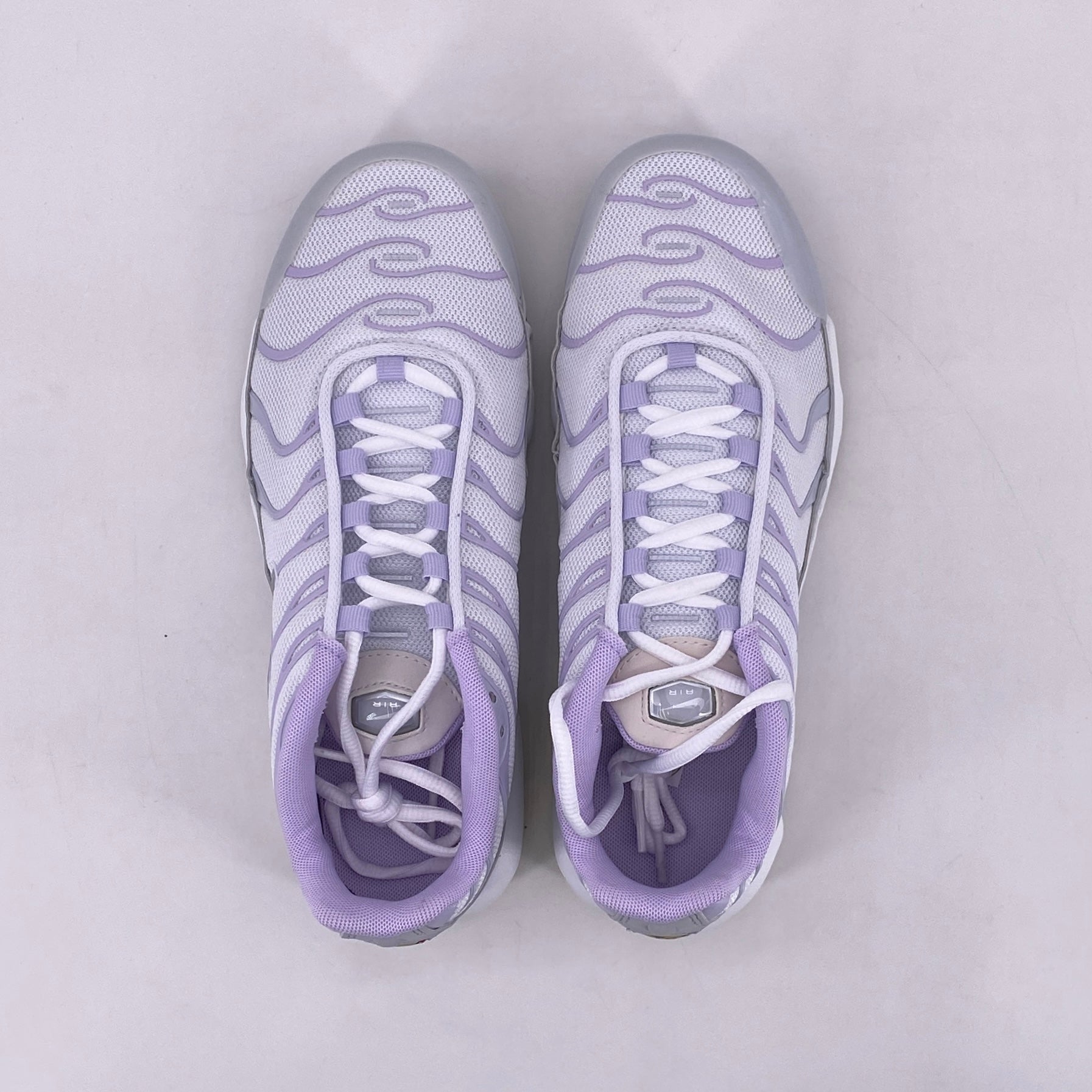 Nike Air Max Plus (GS) &quot;Pure Platinum Violet Frost&quot; 2022 New Size 5Y