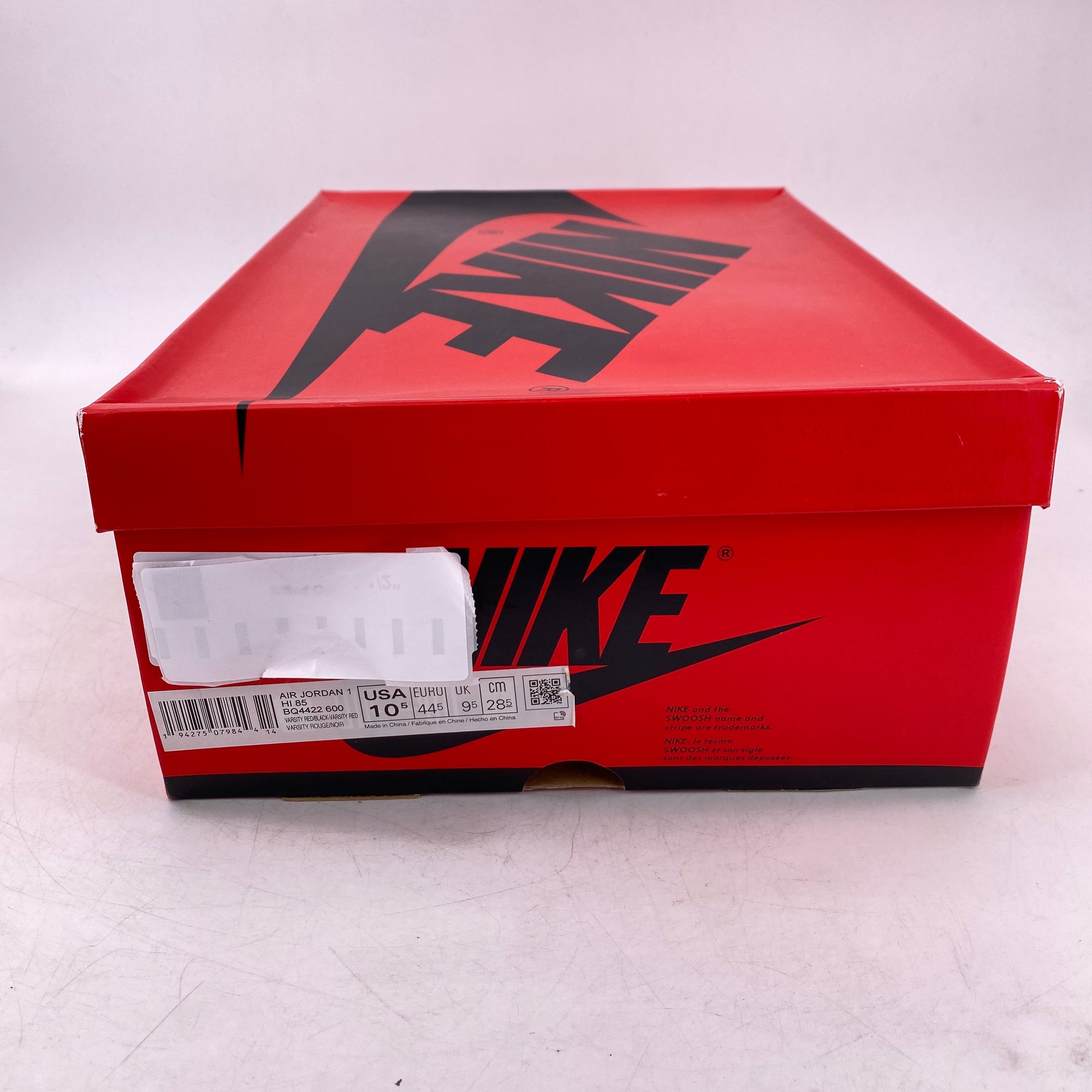 Air Jordan 1 Retro High 85 &quot;Varsity Red&quot; 2020 New Size 10.5