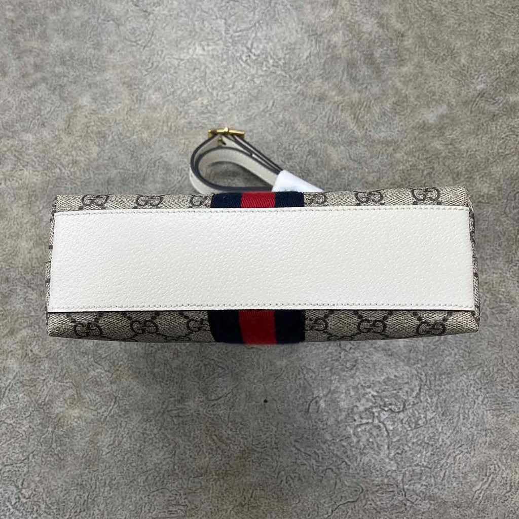 Gucci Shoulder Bag "OPHIDIA SUPREME" New Beige Size S