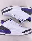 Air Jordan 3 Retro "Dark Iris" 2022 Used Size 11.5