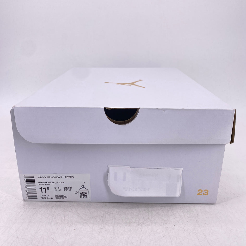 Air Jordan (W) 11 Retro "Midnight Navy" 2022 New Size 11.5W