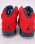 Air Jordan 5 Retro "Raging Bull Red Suede" 2021 New Size 8.5