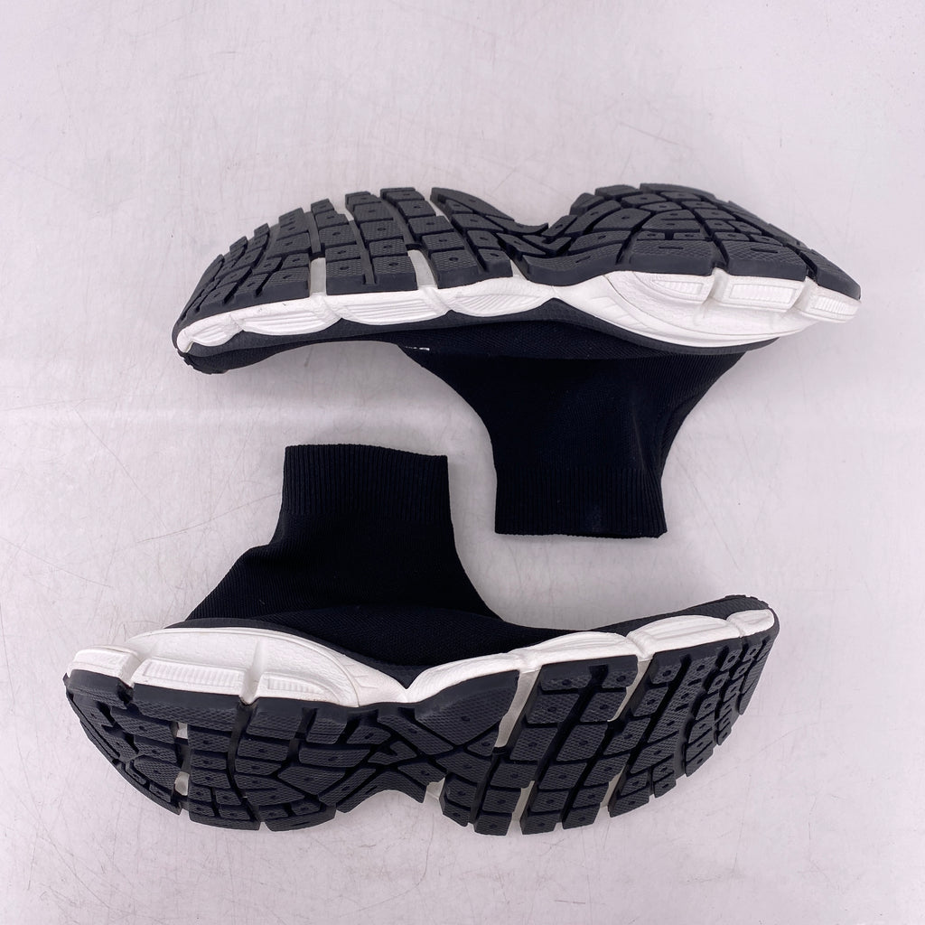 Balenciaga (W) 3XL Sock "Black White"  New Size 37W