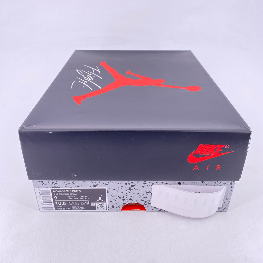 Air Jordan 4 Retro "Military Blue" 2024 Used Size 9