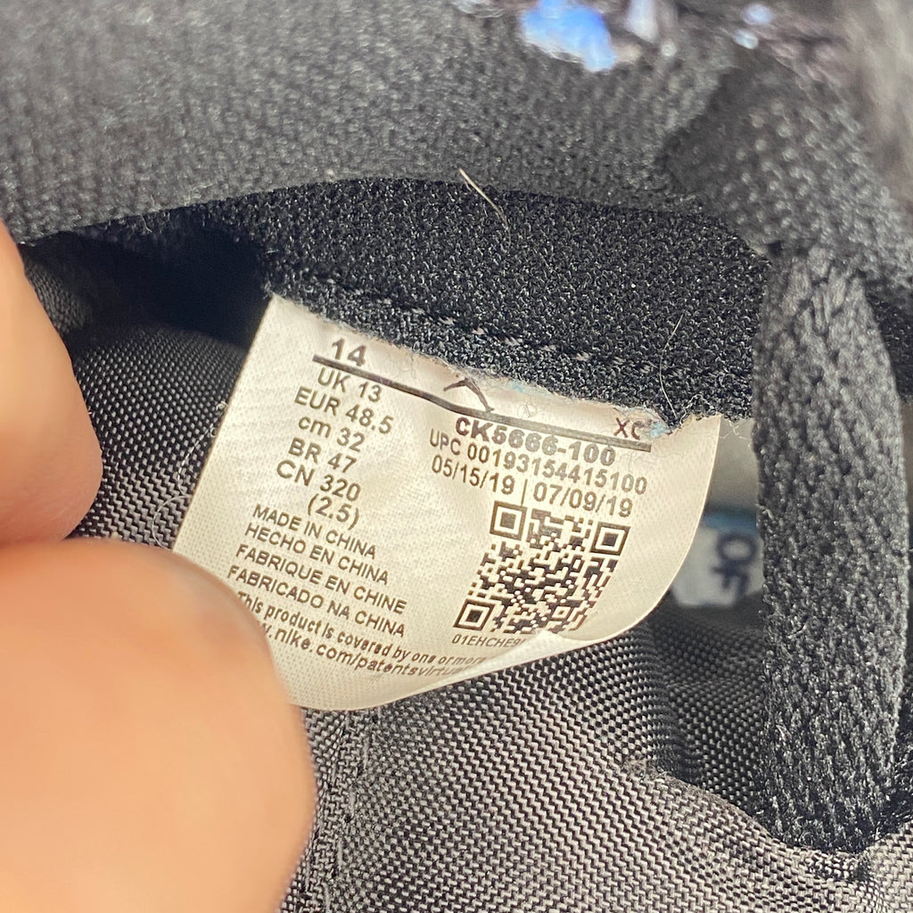 Air Jordan 1 Retro High OG "Unc To Chicago" 2019 Used Size 14