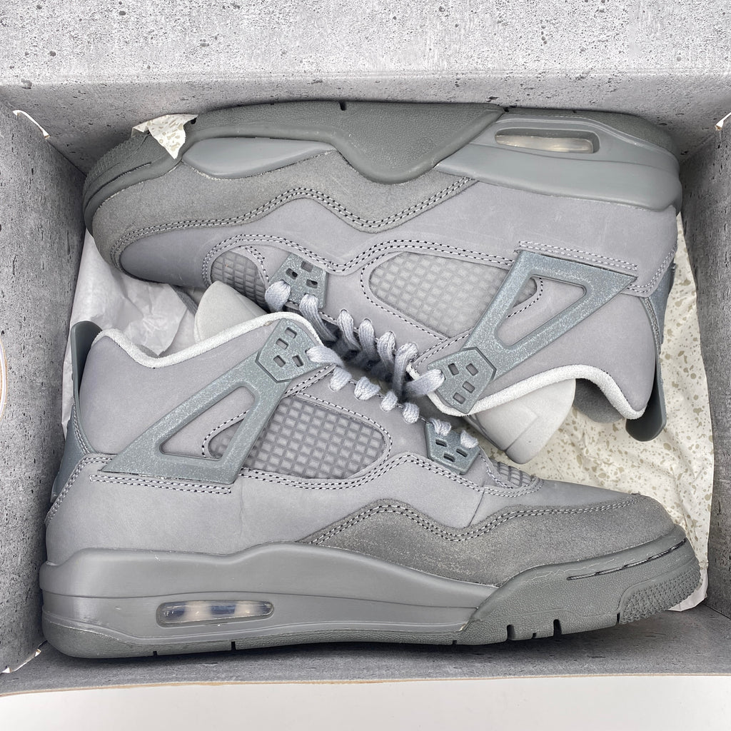 Air Jordan (GS) 4 Retro "Wet Cement" 2024 New Size 7Y