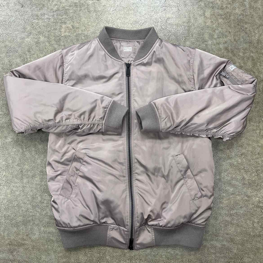 Kith Jacket "SATIN" Mauve Used Size XL
