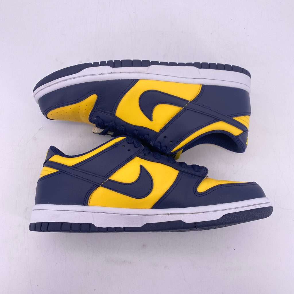 Nike (GS) Dunk Low "Michigan" 2021 Used Size 5.5Y
