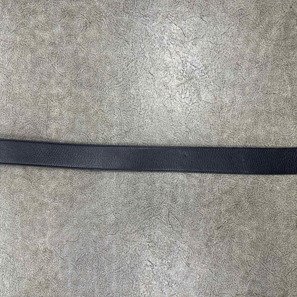 Gucci Belt "GOLD BUCKLE" Used Black Size 40