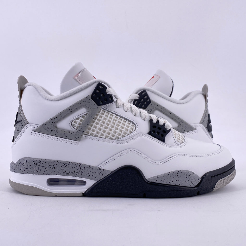Air Jordan 4 Retro "White Cement" 2025 New Size 9