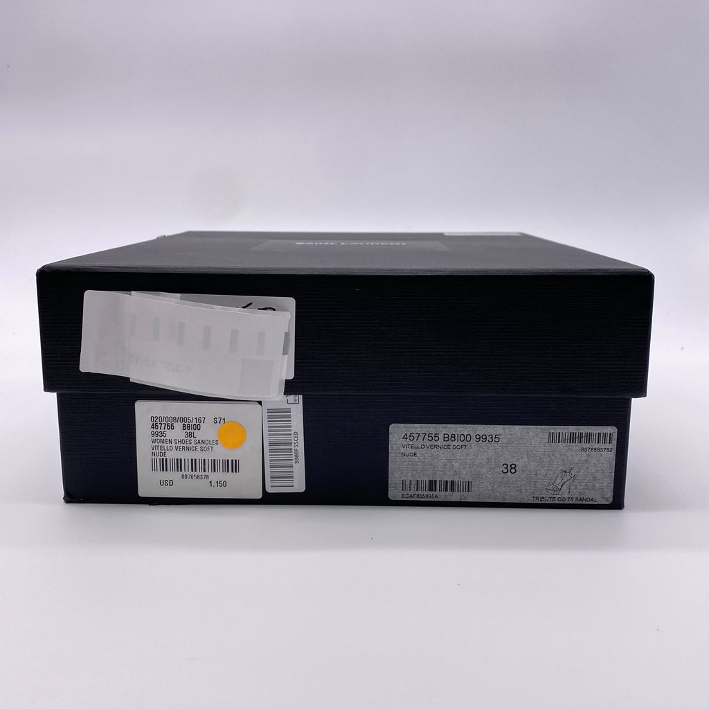 Saint Laurent Tribute "75 Ysl Heels"  New Size 38