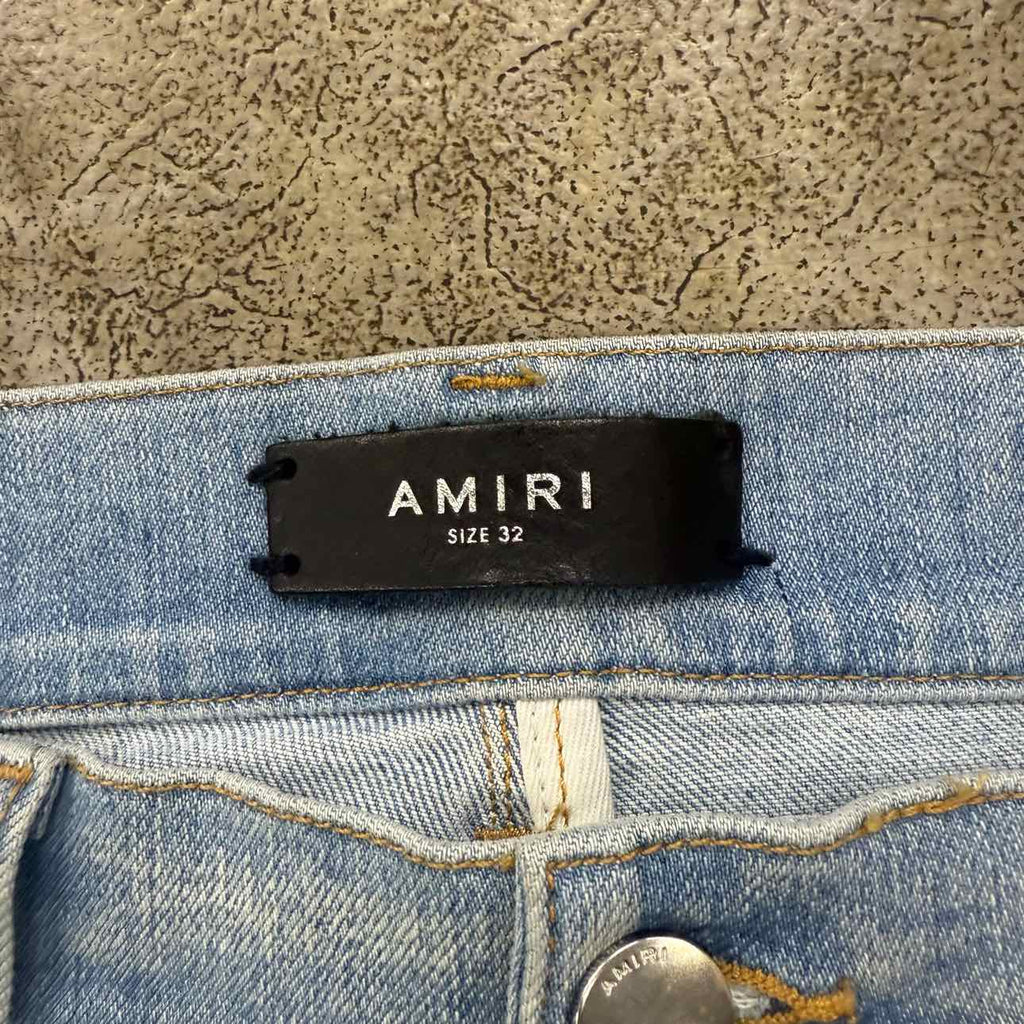 Amiri Jeans "STARS" Blue Used Size 32