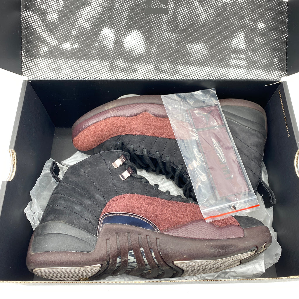 Air Jordan (W) 12 Retro "A Ma Maniere Black" 2023 Used Size 7W