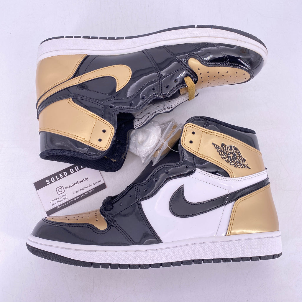 Air Jordan 1 Retro High OG "Gold Toe" 2018 Used Size 11