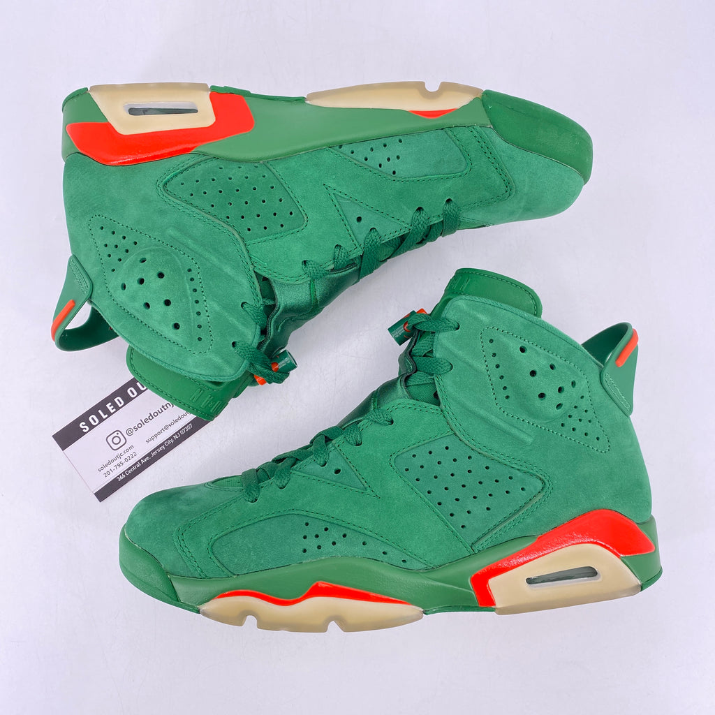 Air Jordan 6 Retro "Gatorade Green" 2017 Used Size 9.5