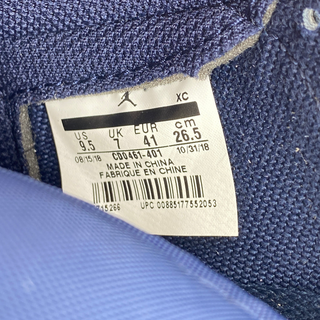 Air Jordan (W) 1 Retro High OG "Unc Patent" 2019 New Size 9.5W